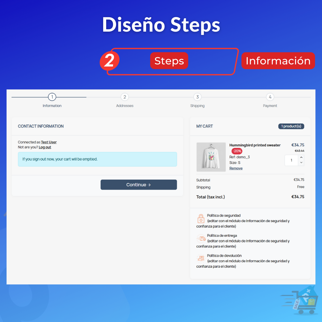 Diseño Steps